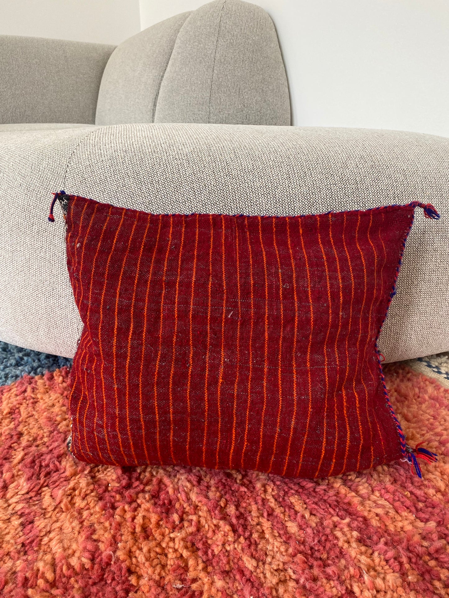 Double sided patterned pillow