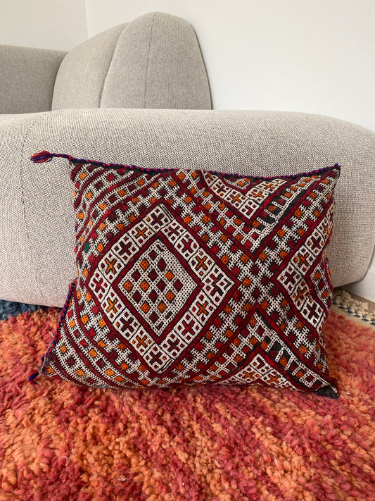 Double sided patterned pillow